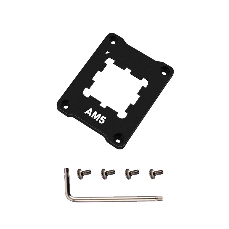 범용 알루미늄 ASF AM5 CPU 벤딩 교정기 프레임 고정 버클 AMD 7950X 7800X 7700X 7600X 7500F 용 안티 벤딩 브래킷
