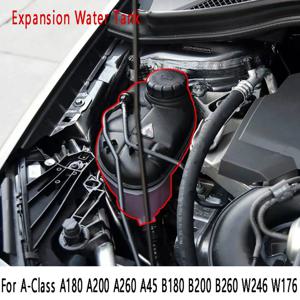메르세데스-벤츠 A 클래스 A180 A200 A260 A45 B180 B200 B260 W246 W176 엔진 냉각수 저수지-L49A 용 자동차 확장 물 탱크