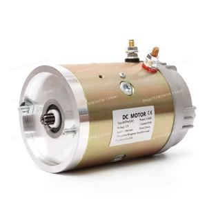 12V/24V 전동 지게차 모터 유압 오일 펌프 전원 장치 스플라인 9치 DC 모터
