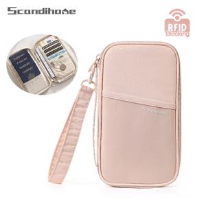 RFID 차단 여권 홀더 여행 지갑 내구성 있는 도난 방지 카드 슬롯 보호 케이스 비행 여행용 정리함 여성 남성용
