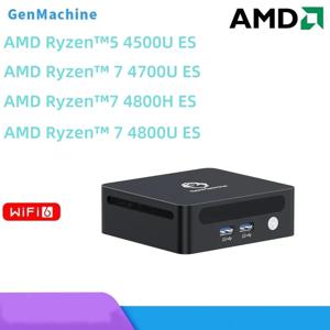 ​ 젠머신 미니 PC AMD 라이젠 4500U 4700U 4800H 4800U ES CPU 윈도우 11 DDR4 3200Mhz WiFi6 게이밍 PC 컴퓨터