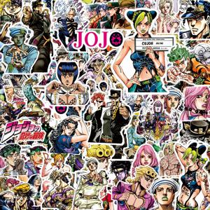 10/30/80pcs Cool Kujo Jotaro 스티커 Anime JoJo Bizarre Adventure 스티커 스케이트 보드 노트북 노트북 Joseph 만화 데칼 장난감