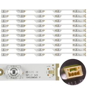 55인치 TV용 LED 백라이트 스트립 55E5800 55HR330M05A1 V0 55UA6404W L55E5800A-UD D55A561U B55A558U B55A658U 4C-LB5505-HR2 HR3