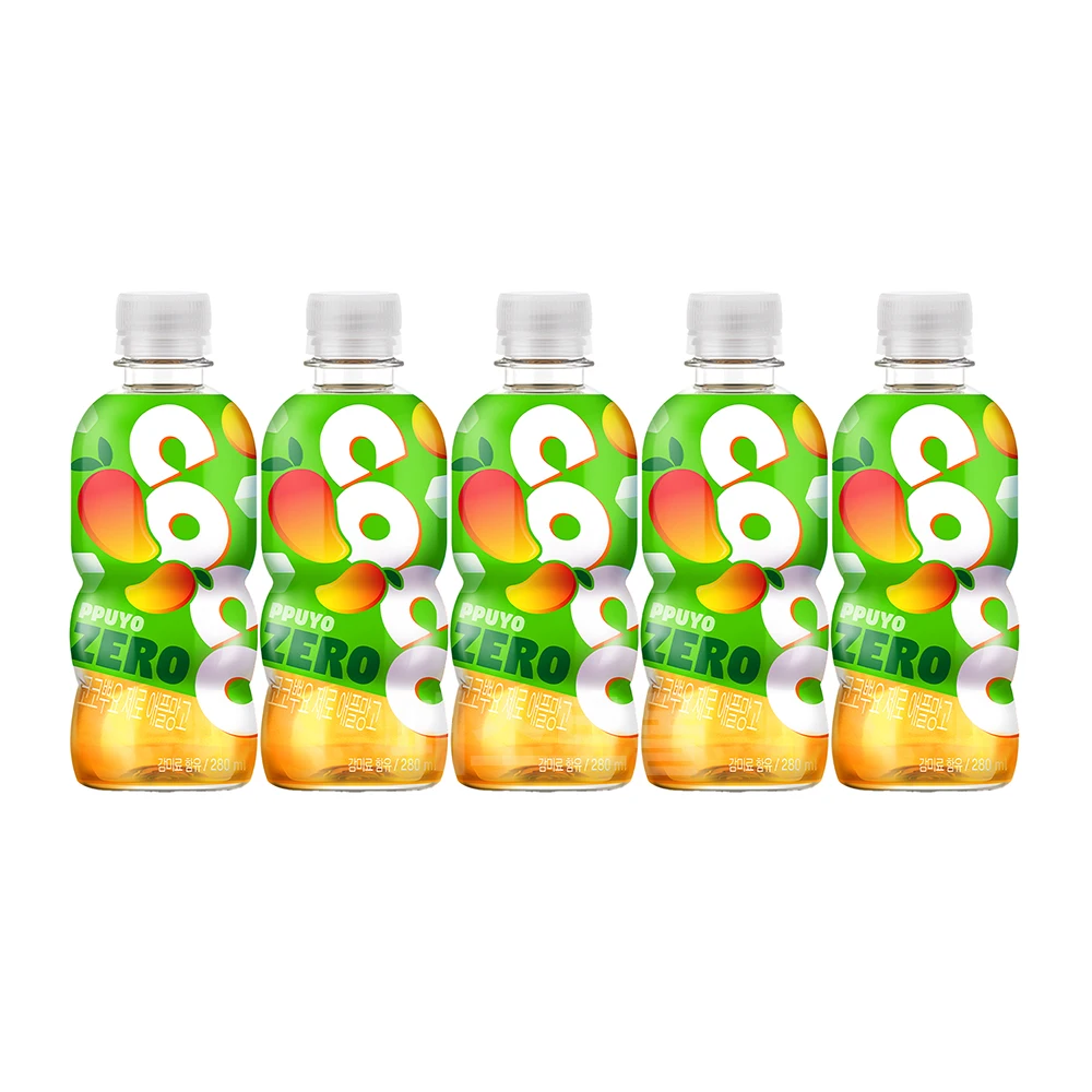 팔도 코코뿌요 제로 애플망고 280ml 5개