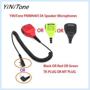 YiNiTone PMMN4013A TK/MT 2핀 라디오 스피커 마이크로폰 3.5mm 오디오 잭 포함 모토로라 EP450 CP200D GP88 CP185 바오펑 Q용