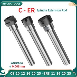 C10-ER8A C12-ER11 C16-ER16 C20-ER20 연장봉 고정밀 모터 스핀들 연장봉 타입 M/A/UM 밀링 커터 100/150