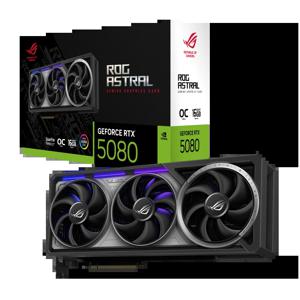 2025년 신제품 ROG Astral GeForce RTX 5080 16GB OC GDDR7 게이밍 그래픽 카드 GPU AI 컴퓨팅 비디오 카드 게이밍 PC용