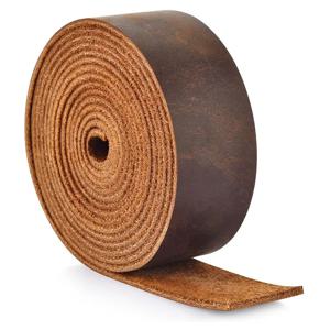 진짜 가죽, 최고급 소가죽, 빈티지 스타일 소가죽 스트립, 크레이지 호스 가죽, 수제 DIY, 1.8mm 두께, 오일 왁스 처리 L