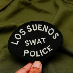 로스 수에노스 SWAT 영어 자수 전술 모랄 배지 팔찌 패치 의류 백팩 모자 액세서리용