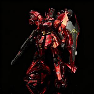 재고 있음 RG 1/144 사자비 클리어 컬러 메카니컬 코어 플레이트 조립 모델 키트 액션 피규어 데스크탑 장식 트렌디 장난감 선물