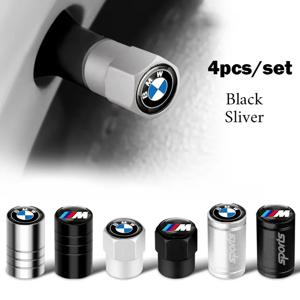 4개 자동차 스타일링 휠 타이어 밸브 캡 커버 BMW M 스포츠 E36 E39 E46 E60 E90 E90 F10 F30 G20 G21 G30 G11 F15 X5 액세서리