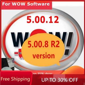 2026 핫 세일 W-ur-th WOW 5.00.8 WOW V5.00.12 R2 소프트웨어 다국어 키젠 포함 Tcs 멀티-디아그 차량 진단 도구