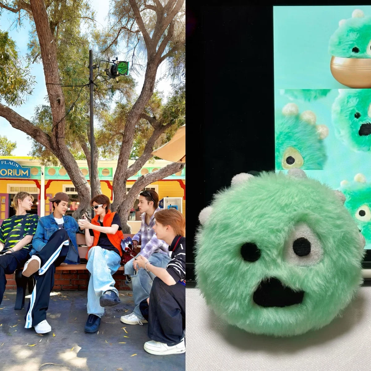 COER 독점 Kpop 핫 뉴 보이 그룹 코르티스 행잉 오너먼트 마틴 제임스 주훈 케온호 스타일 코르티스 볼 펜던트 장식