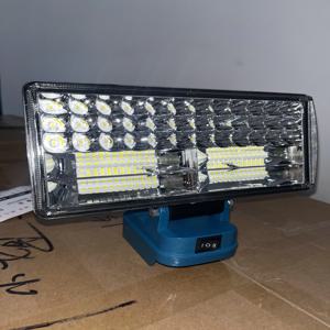 3/4/8 인치 무선 LED 작업등 마키타 14.4V-18V 리튬이온 배터리 랜턴 야외 손전등 캠핑 램프 비상등