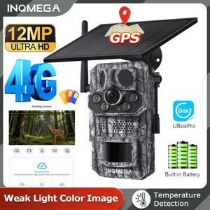 4G 트레일 카메라 HD 비디오 12MP 이미지 PIR 초고속 반사 트리거 야간 투시 야생동물 카메라 (앱 포함) 적외선 카메라