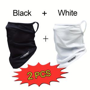 1/2pcs 아이스 실크 마스크 통기성 사이클링 헤드웨어 모이스터 위킹 쿨링 안티 UV 낚시 하이킹 러닝 퀵 드라이 페이스 커버