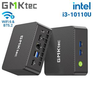 GMKtec G3 Pro 미니 PC: 인텔 코어 i3-10110U, Windows 11 Pro, 8GB DDR4, 256GB PCIe M.2 SSD, Wi-Fi 6, BT 5.2 탑재 미니 데스크톱 컴퓨터