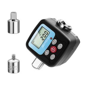 고정밀 토크 어댑터 사각 드라이브 1/2''1/4'' 3/8'' 디지털 토크 렌치 자전거 자동차 수리용 전자 토크 미터