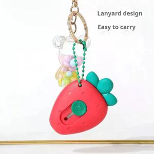 1PCS/3PCS 귀여운 휴대용 미니 칼 아보카도 딸기 과일 아트 유틸리티 나이프 익스프레스 박스 나이프 종이 커터 공예 포장 도구