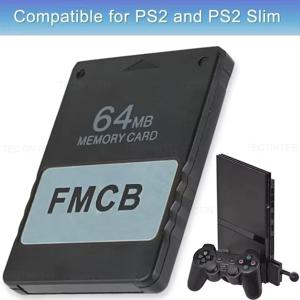 FMCB 프리 맥부트 메모리 카드 소니 PS2/PS2 슬림 콘솔용 8MB/16MB/32MB/64MB OPL MC 부트 플레이스테이션 2 게임 액세서리