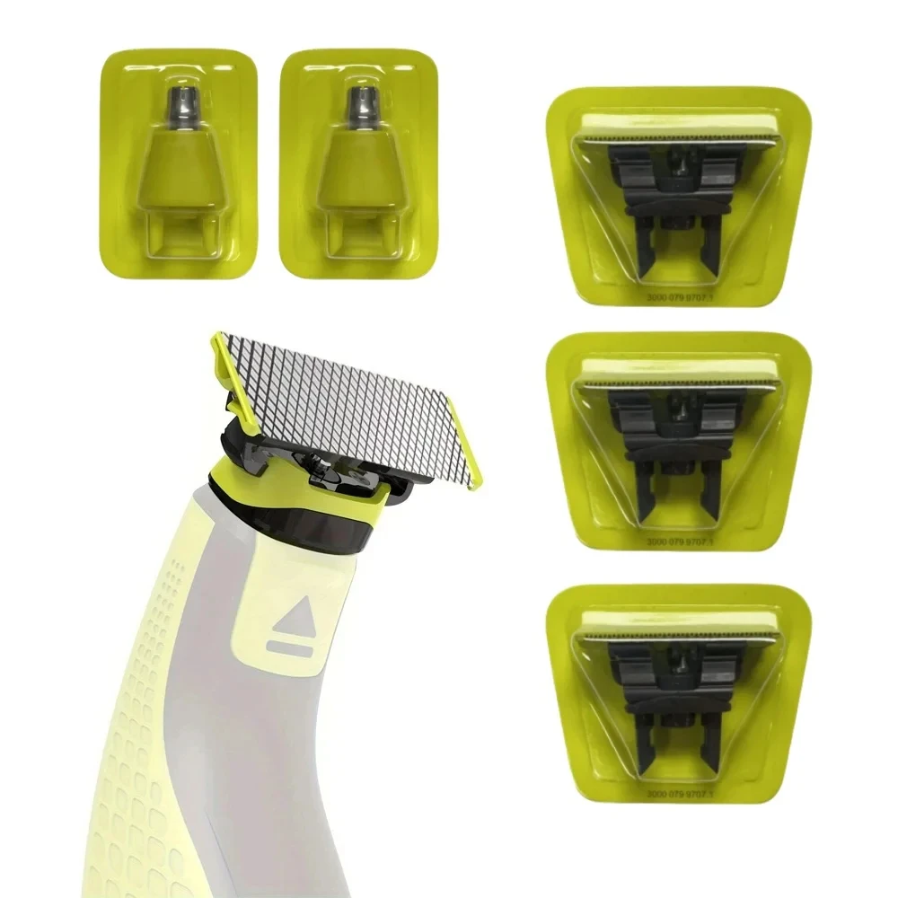 QP2520/QP2530/QP2630/QP6510/QP6520/QP2523용 1-10개 전기 트리머 면도기 교체 키트