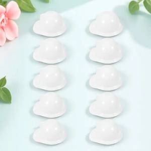 애완 동물을위한 10Pcs 미니 건설 플라스틱 안전 캡 소형 하드 모자 장식 창조적 인 작은 보호 헬멧