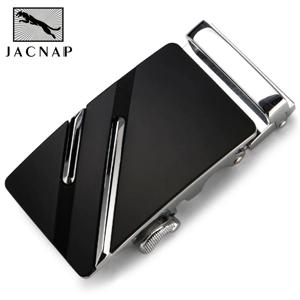 JACNAIP 정품 남성용 벨트 헤드, 벨트 버클, 레저 벨트 헤드, 비즈니스 래칫 액세서리, 자동 버클 너비 3.5cm