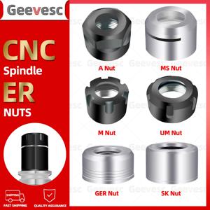 다이나믹 밸런스 ER8 ER11 ER16 ER20 ER25 ER32 A M UM 너트 SK10 SK16 GER 11 16 20 25 32 고속 ER SK CNC 너트 조각 기계