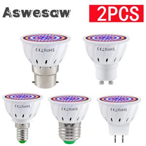 Phyto Led E27 수경 성장 빛 B22 Led 성장 전구 MR16 전체 스펙트럼 220V UV 램프 식물 E14 꽃 모종 Fitolamp GU10