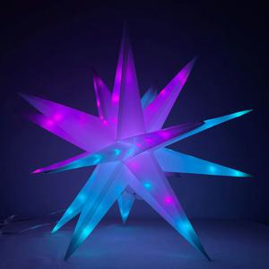 스마트 LED RGB 스타 라이트, 블루투스 APP 제어 야간 조명, 선물 파티 야드 트리 캠핑 홈 장식을위한 매직 컬러 포인트 램프