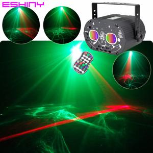R&G 레이저 오로라 드림 DJ 디스코 조명 패턴 프로젝터 파티 RGB LED 바 댄스 룸 크리스마스 장식 무대 효과 F9