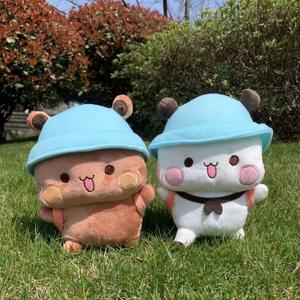 이어 펭귄 곰 인형 귀여운 부부 두두 플러시 장난감 사랑스러운 만화 캐릭터 인형 부드러운 봉제인형 집 장식 여자친구 선물