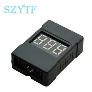1-8S BBX1-8S 2IN1 리포 배터리 전압 테스터/저전압 경고음/배터리 전압 검사기 듀얼 스피커 리포/리튬이온용