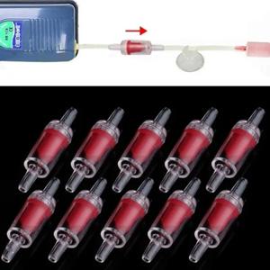 수족관 공기 펌프 비 반환 홈 물고기 탱크 CO2 시스템에 대 한 10pcs 플라스틱 편도 체크 밸브