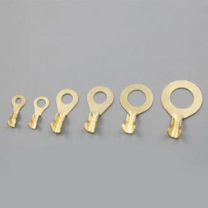 150pcs M3 M4 M5 M6 M8 M10 링 러그 링 아이 구리 압착 단자 케이블 러그 와이어 커넥터 비절연 분류 키트