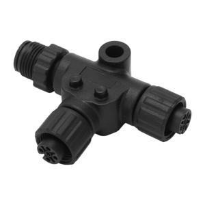 NMEA 2000 T 커넥터용 멀티포트 티 커넥터, 3 포트, 5 핀 스레드, N2K T 커넥터용 네트워크 IP67 방수