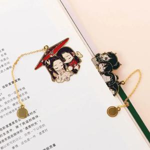 Mo Dao Zu Shi 악마 재배의 그랜드 마스터 Wei Wuxian Lan Wangji 금속 속이 빈 북마크