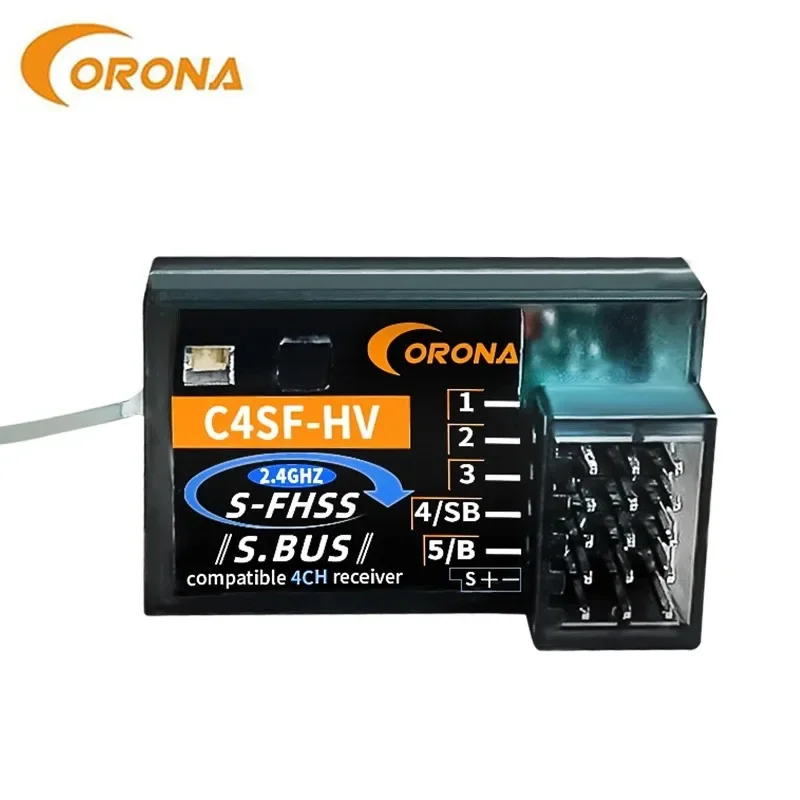 FutabaS-FHSS FHSS SBUS 3PV 3PK 4PKS 7PK T14SG 방수용 코로나 C4SF 2.4G HV 수신기