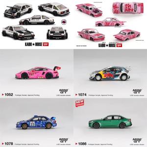 미니 GT 1:64 GR 수프라 EVAR GT3 R # 77 WRC99 # 23 M5 (G90) / 카이도 웍스 AE86 510 프로 스트리트 부타 다이캐스트 모델카
