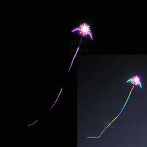 3 SQM LED 델타 반전 빅 트라이앵글 연, 군사 544 우산 원단, 초고휘도, 10m, 20m 튜브 테일 DDDZ