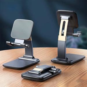 접이식 ABS 데스크탑 휴대 전화 스탠드 iPad iPhone 13 X 스마트 폰 지원 태블릿 책상 휴대 전화 휴대용 홀더 브래킷
