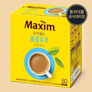 맥심 모카골드 제로슈거 커피믹스 50T 1통