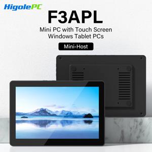 히골레 F3APL 8인치 팬리스 미니 PC (스크린 포함) 인텔 J3455 윈도우 10 WiFi5 4GB 64GB 2340mAh 4K 노트북 데스크탑 PC 미니 컴퓨터