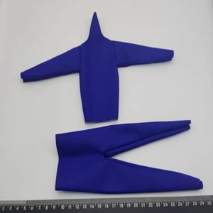 1/6 스케일 군인 매트 패브릭 BlueTight Fitting 의류(상의 및 바지) 모델 AT027(바디 없음)