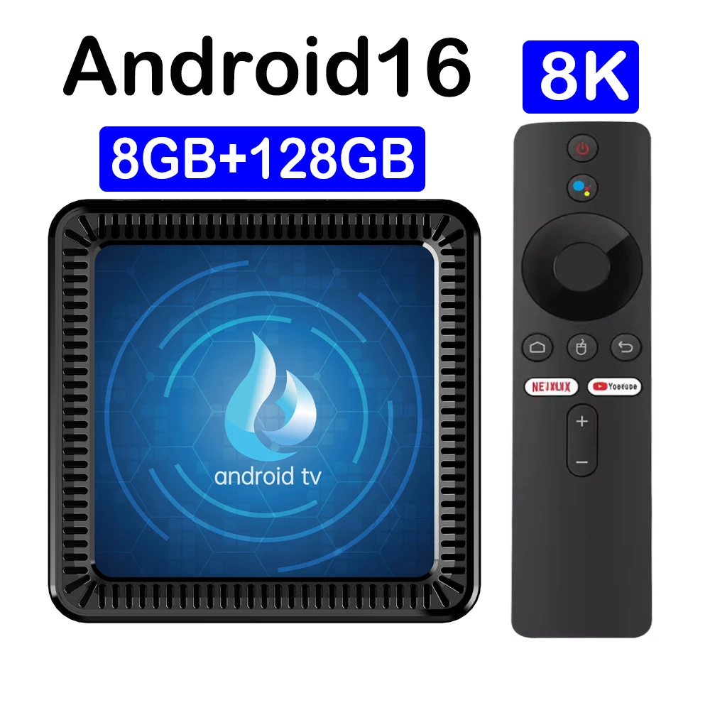 TV 박스 안드로이드 16 Q17 미디어 플레이어 블루투스 6.0 Allwinner H313 램 4GB 8GB 롬 64GB 128GB 셋톱 박스 8K 울트라 4K 스마트 TV 박스