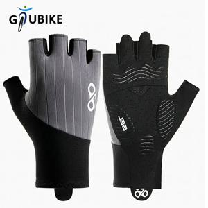 GTUBIKE 하프 핑거 사이클링 자전거 장갑 남성 여성을위한 피트니스 통기성 미끄럼 방지 자전거 장갑 충격 흡수 여름