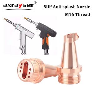 SUP 레이저 핸드 헬드 용접 구리 노즐 AS-12 BS-16 M16 SUP20T SUP21T SUP23T 용접 헤드 용 안티 스플래시 노즐
