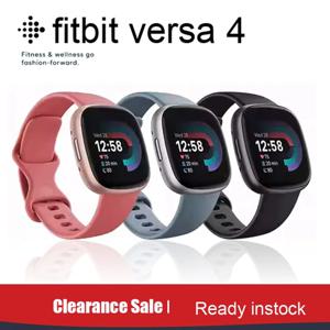 Fitbit Versa 4 스마트 시계 내장 GPS 활동 추적기 심박수 추적기 수면 압력 모니터링 방수 스마트 워치