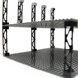 모크 빌딩 블록 58827 전신주 철제 프레임 지지대 2x2x10 거더 DIY 브릭 건축 장난감 95347 호환