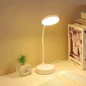 3단계 조광기가 있는 유연한 LED 책상 램프, USB 전원 공급, 눈에 좋은, 따뜻한, 백색광, 가정, 사무실, 독서, 공부에 적합